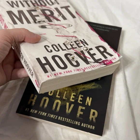 “Without Merit” and “Verity” Paperback Fiction Novels by Colleen Hoover. - Picture 14 of 15